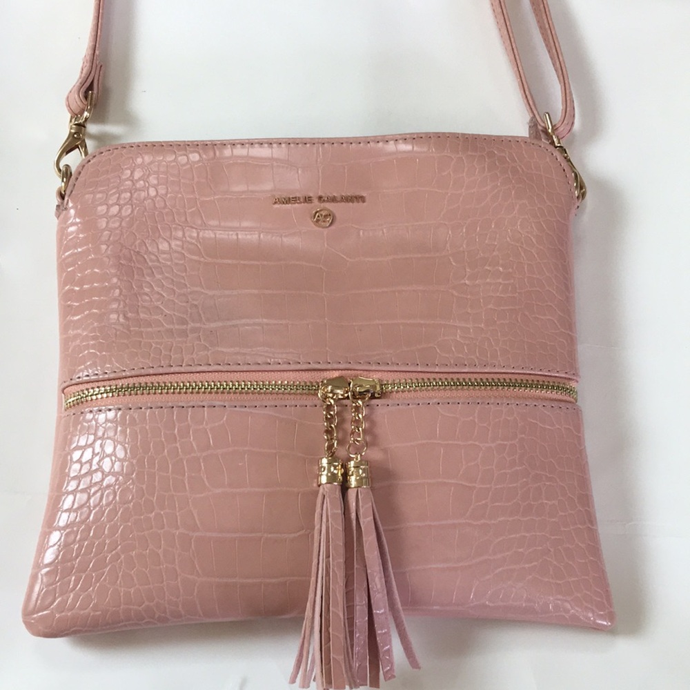 Amelia Galantie Crossbody Bag Faux Leather